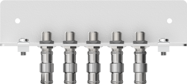 QEW 5-09N Erdungswinkel | 5-fach