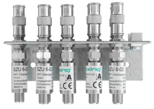 QEW 9-06 Erdungswinkel | zweireihig | Überspannungsschutz