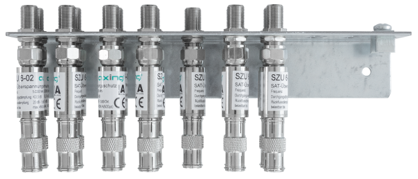 QEW 13-06 Erdungswinkel | zweireihig | Überspannungsschutz