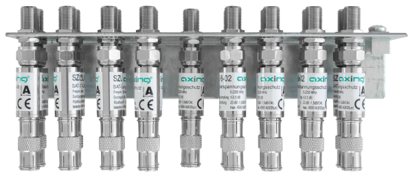 QEW 17-06 Erdungswinkel | zweireihig | Überspannungsschutz