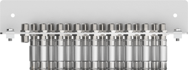 QEW 17-09N Erdungswinkel | 17-fach