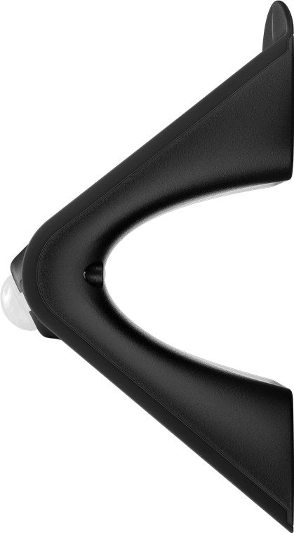 Goobay 45801 LED-Solar-Wandleuchte mit Bewegungsmelder | 1.5 W | Schwarz