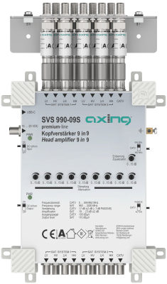 SVS 990-09S Kopfverstärker | 9 in 9 | 20 dB | premium-line