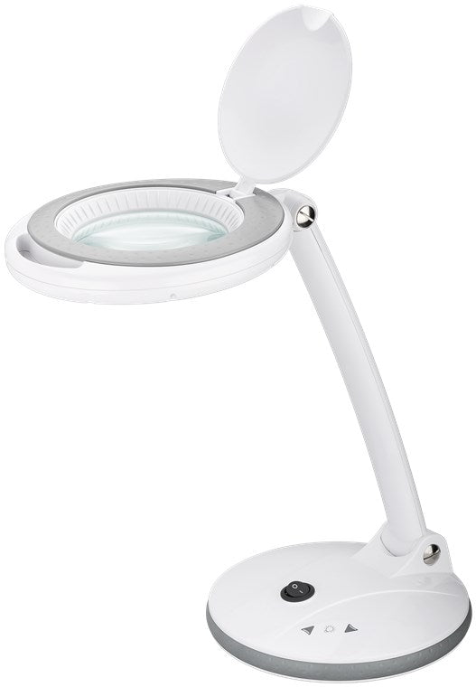 Goobay 60363 LED-Stand-Lupenleuchte | 6W | 80-450 lm | Weiß
