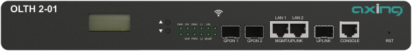 OLTH 2-01 Hospitality-OLT | 2 × GPON