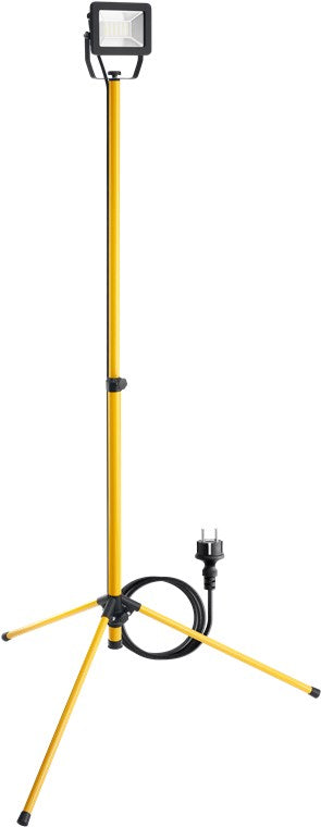 Goobay 57844 LED-Baustrahler mit Teleskopstativ | 30 W