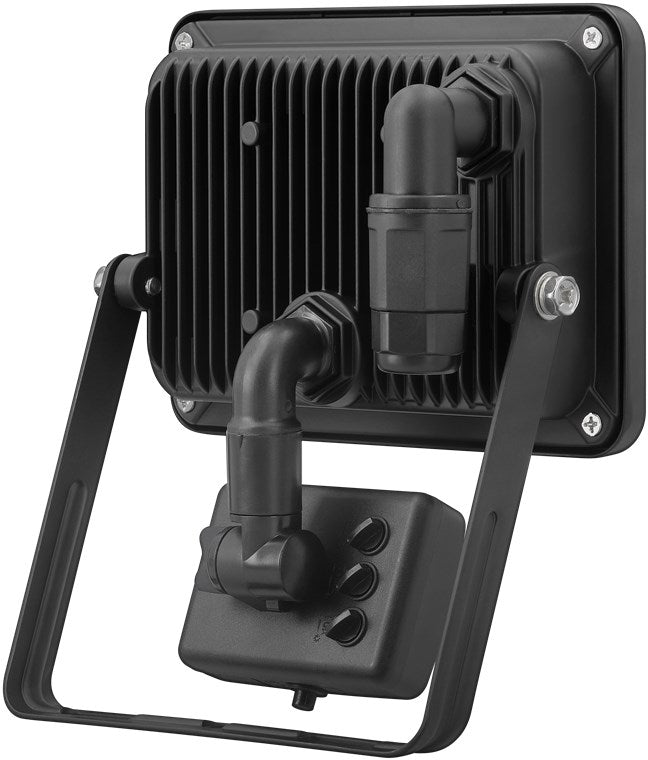 Goobay 53881 LED-Außenstrahler 30W | Schwarz | 2550 lm | Bewegungsmelder