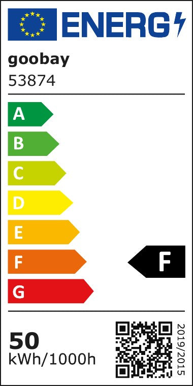 Goobay 53874 LED-Außenstrahler 50W | Schwarz | 4250 lm