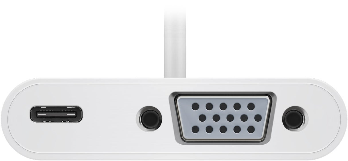 Goobay 62107 USB-C-Adapter VGA | PD | weiß