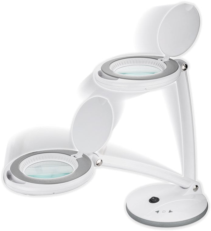 Goobay 60363 LED-Stand-Lupenleuchte | 6W | 80-450 lm | Weiß