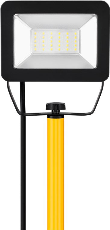 Goobay 57844 LED-Baustrahler mit Teleskopstativ | 30 W