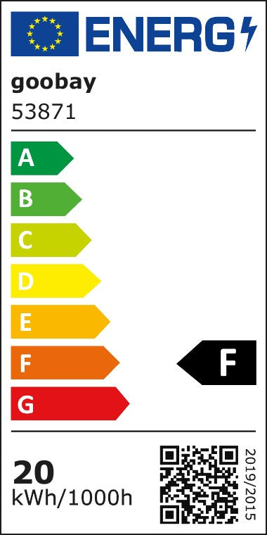 Goobay 53871 LED-Außenstrahler 20W | Weiß | 1700 lm