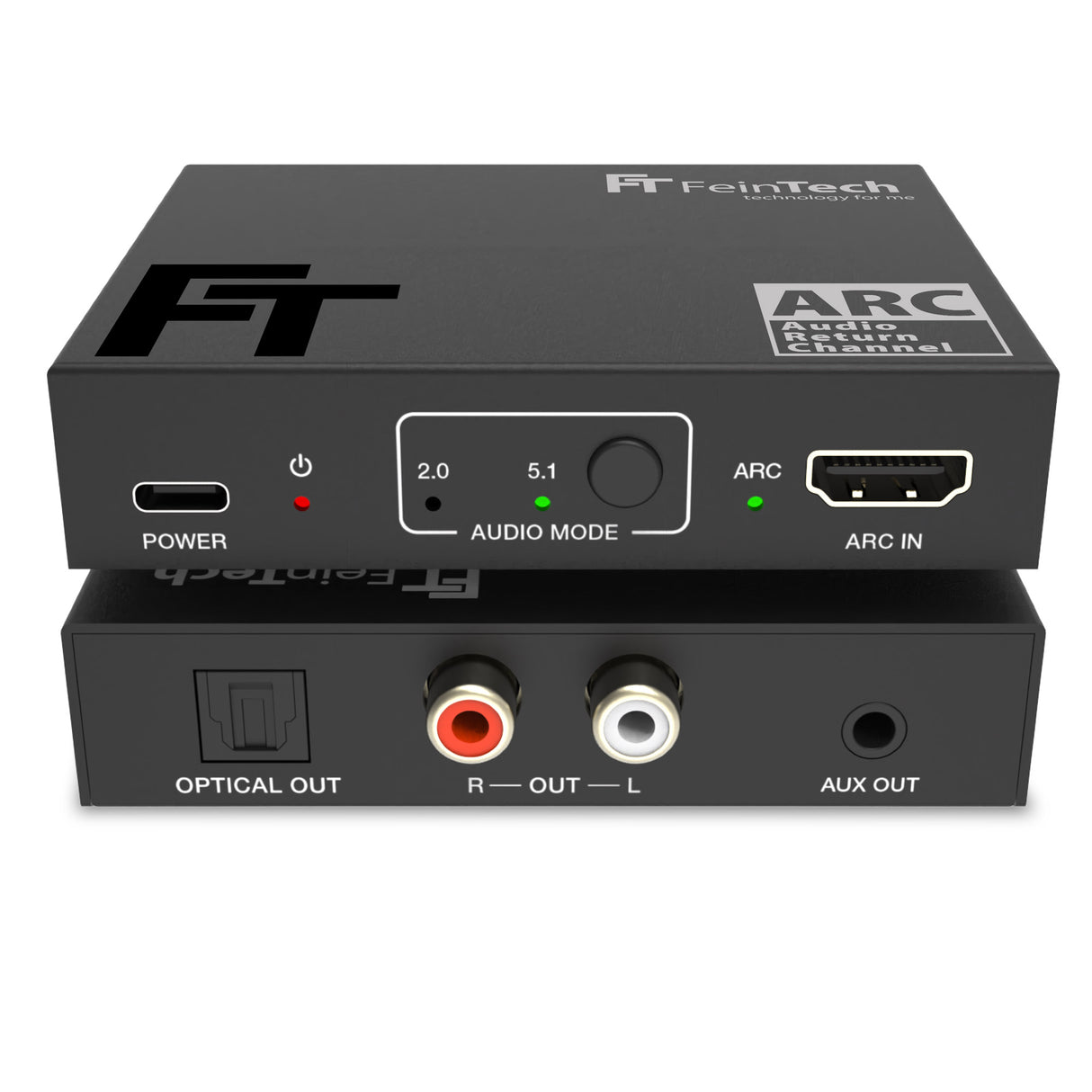 AX130 HDMI ARC Audio Adapter (OPT | Cinch | AUX)