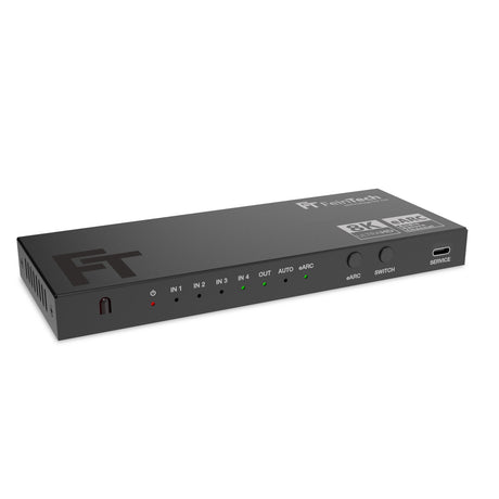 AX340 HDMI 2.1 Audio Extractor 4 In 1 Out + eARC-Soundbar | eARC-TV
