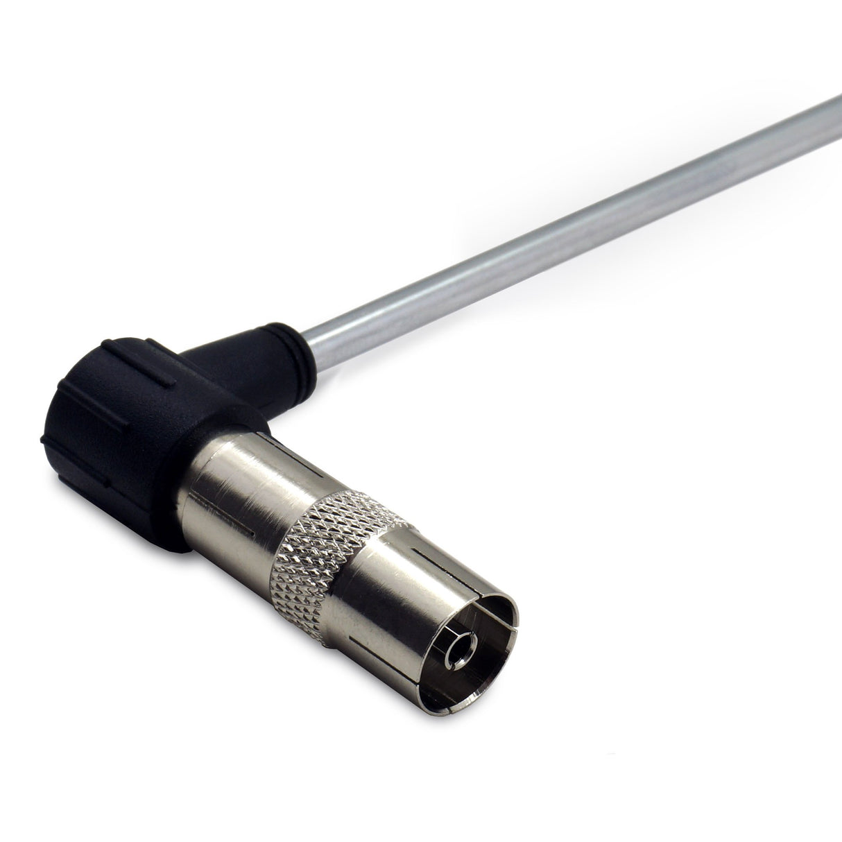 TZA00800 UKW & DAB Teleskop-Antenne mit IEC-Stecker Adapter