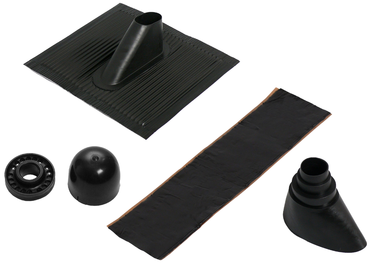 BN91-01 Dachsparrenhalter Montage-Set | schwarz