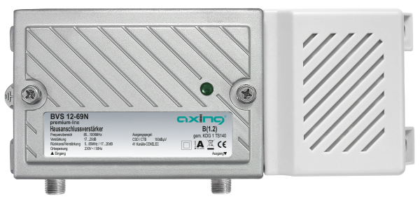 BVS 12-69N BK-Verstärker | 17-20dB | 1006 MHz | DS/EZ Inkl. RK-Verstärker 20dB