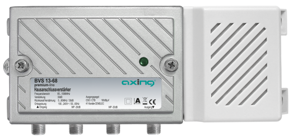 BVS 13-68 BK-Verstärker | 27-30dB | 1006 MHz | DS/EZ Inkl. RK-Verstärker 25dB | Testbuchsen