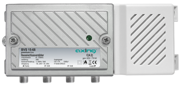 BVS 15-68 BK-Verstärker | 38dB | 85-1006 MHz | DS/EZ Inkl. RK-Verstärker 30dB