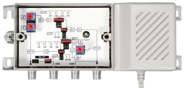 BVS 15-68 BK-Verstärker | 38dB | 85-1006 MHz | DS/EZ Inkl. RK-Verstärker 30dB