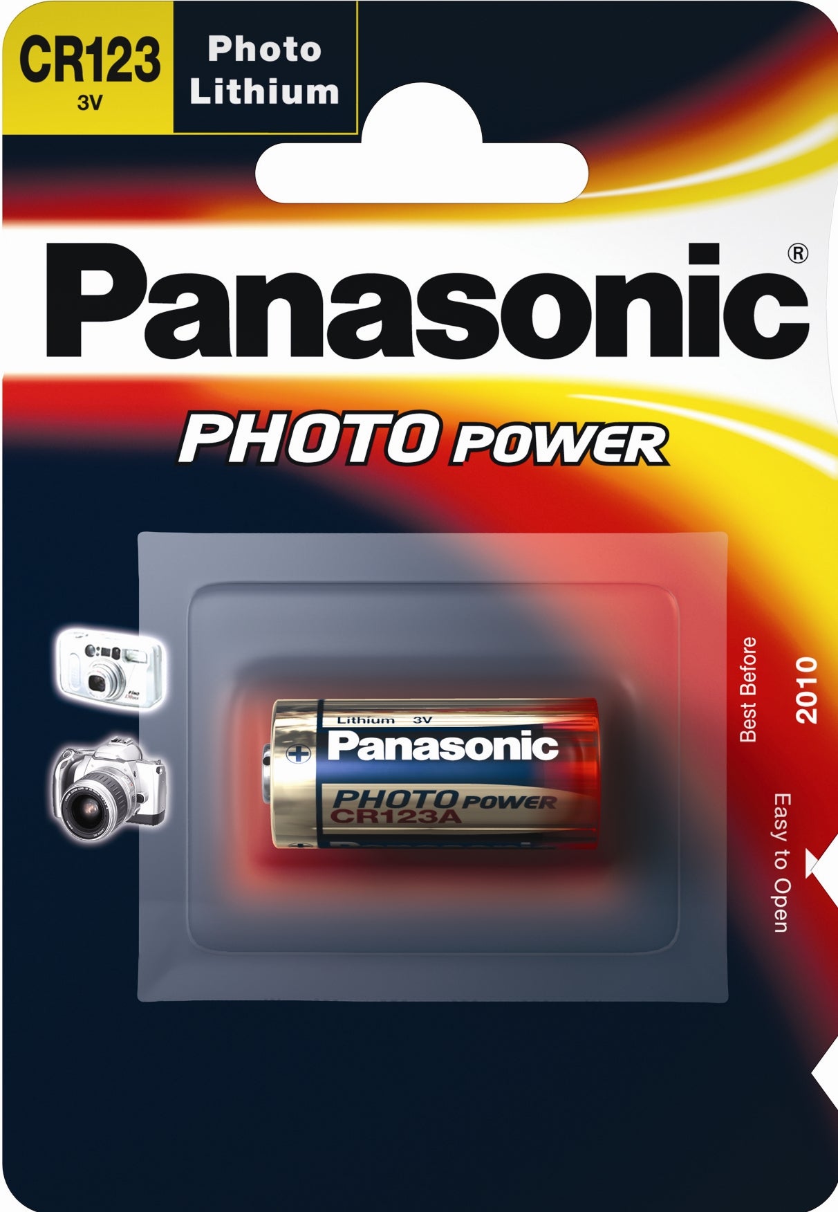 CR123A Lithiumbatterie 3V