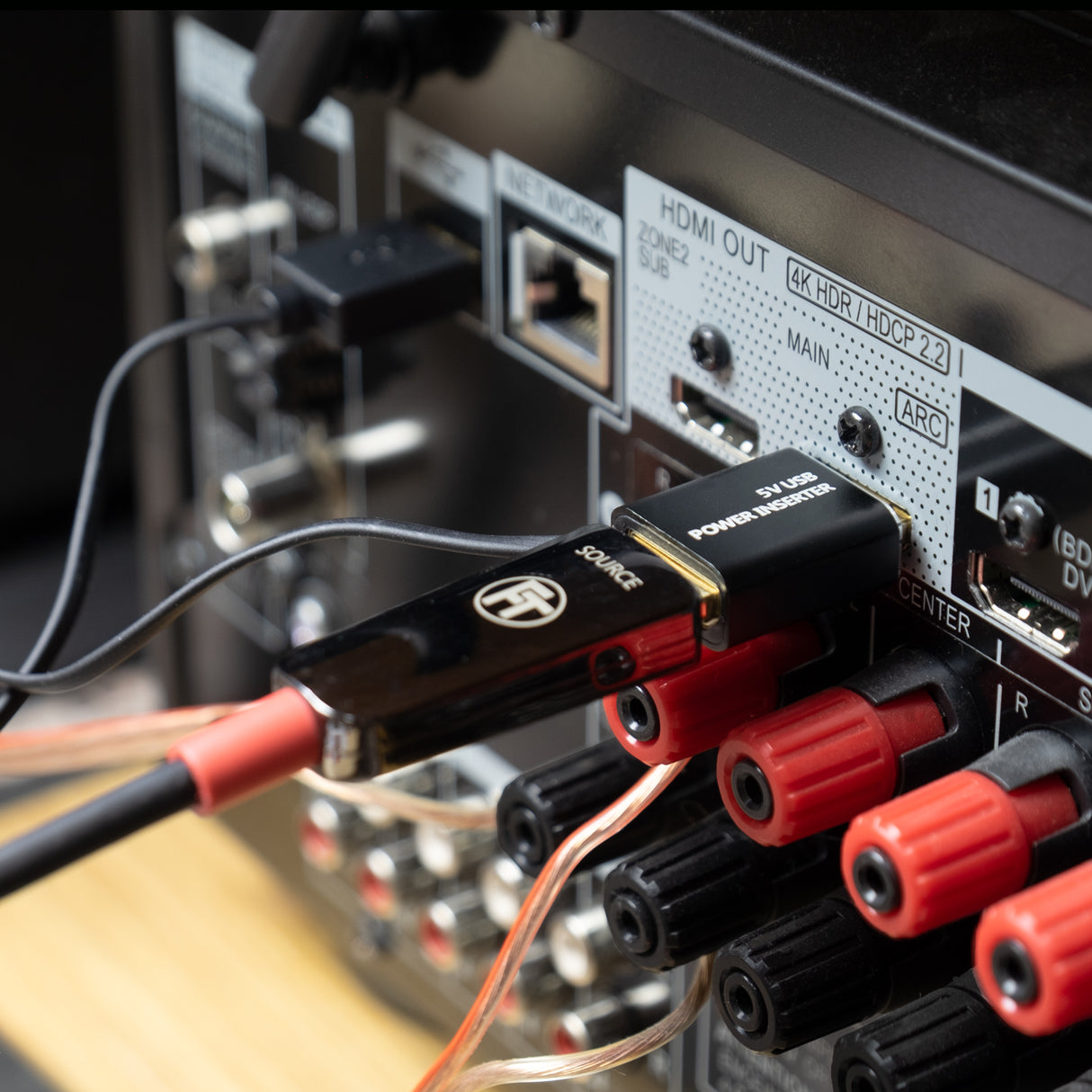 HA110 HDMI 2.1 Strom-Einspeiseadapter USB-A 5V