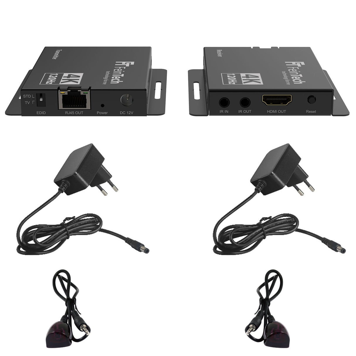 HX240 HDMI 2.1 Extender 4K 120Hz via LAN-Kabel 30 m