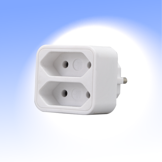 IVT00101 Euro-Doppelstecker, lose