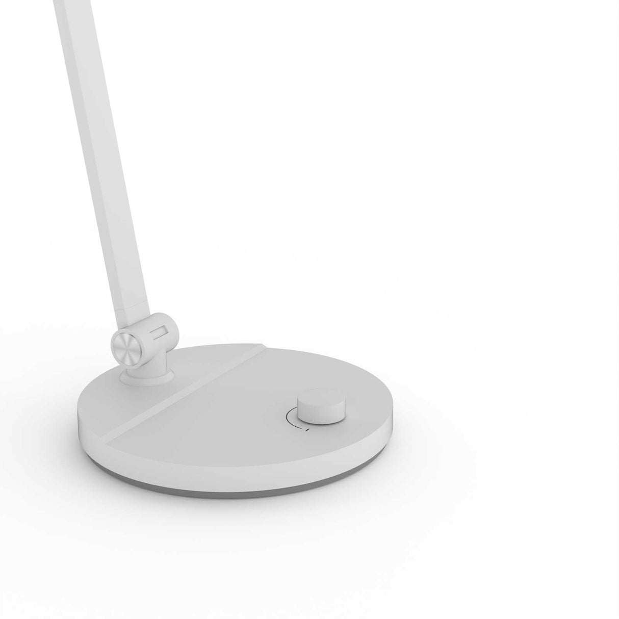 LTL00120 LED Schreibtischlampe mit Drehknopf weiß