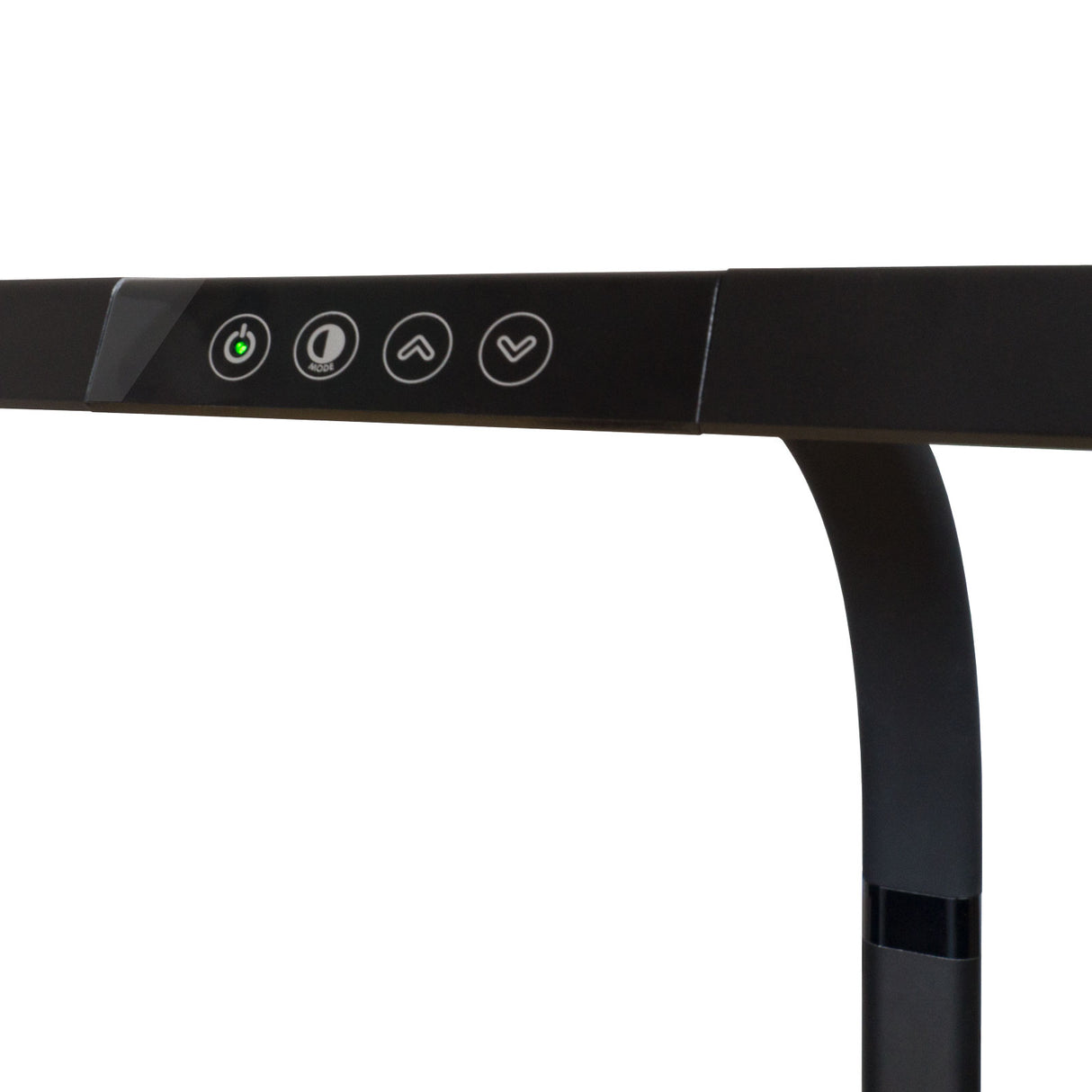 LTL00321E Große LED Schreibtischlampe mit Klemmfuß 80 cm schwarz