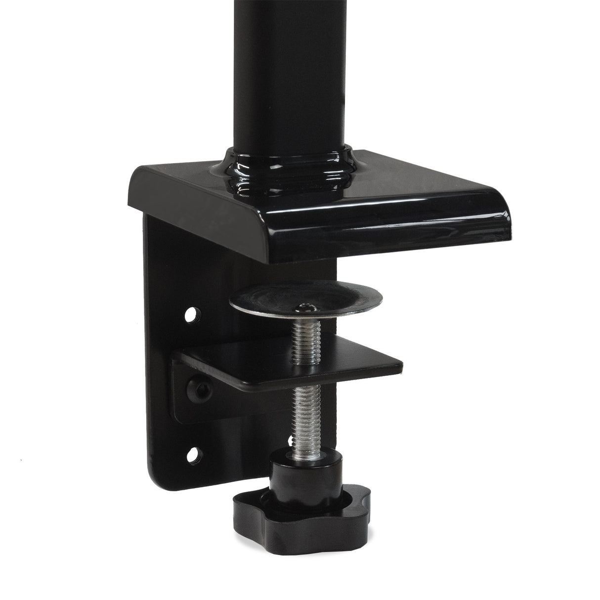 LTL00321E Große LED Schreibtischlampe mit Klemmfuß 80 cm schwarz