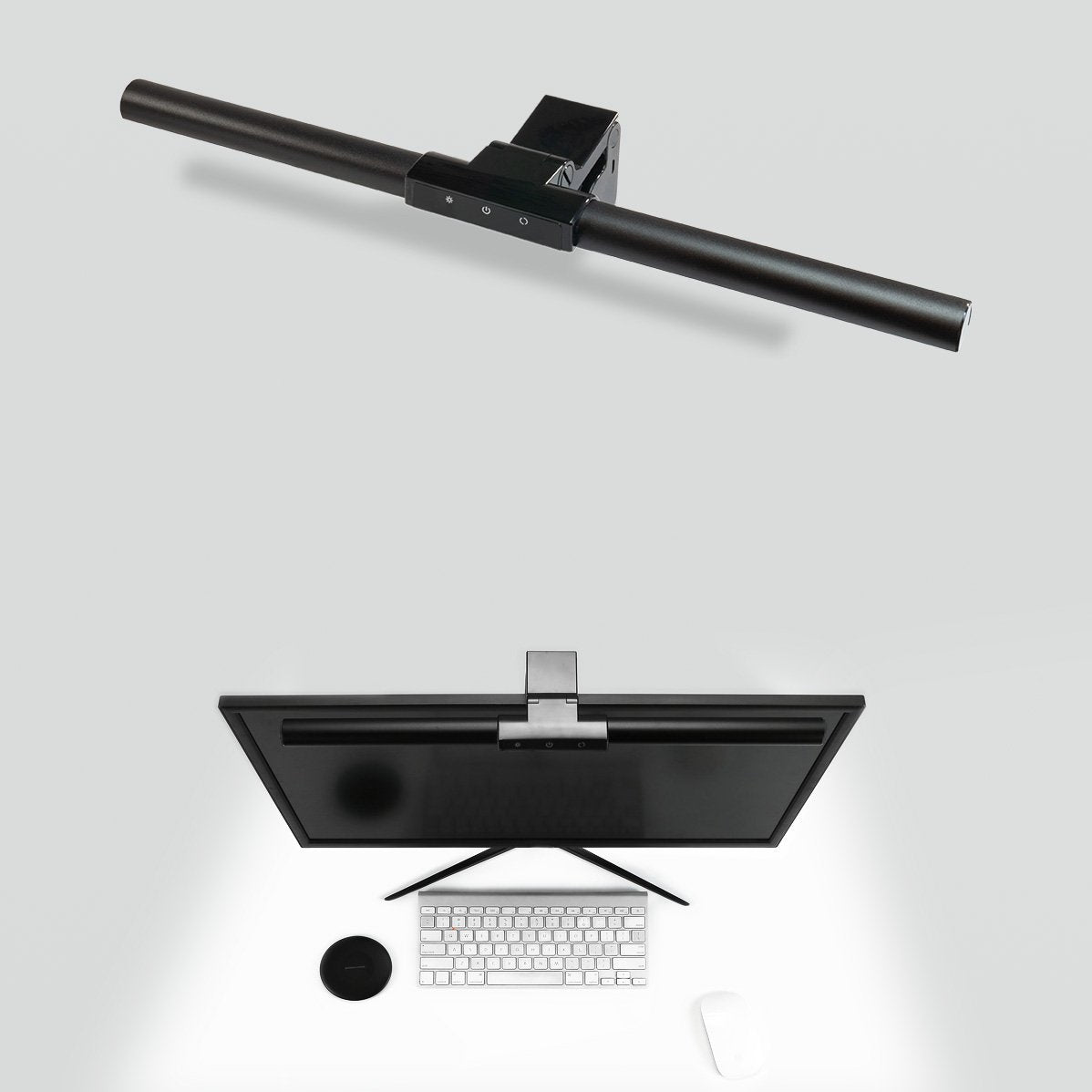 LTL00700 LED Monitor Lampe aus eloxiertem Aluminium