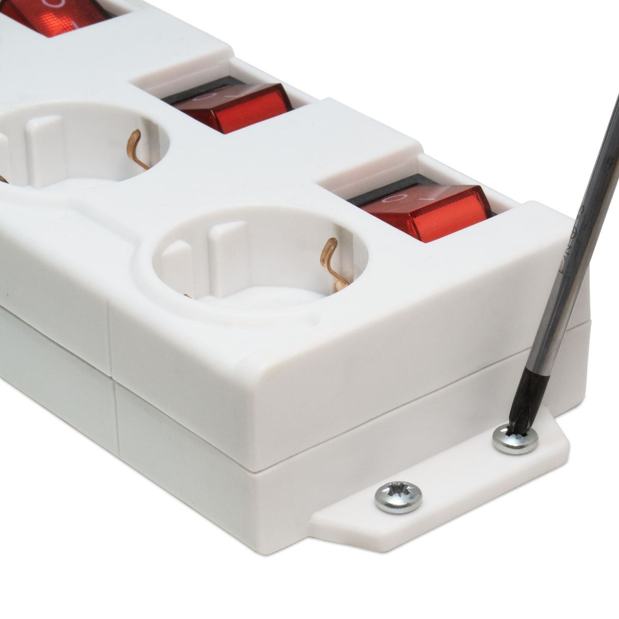 MD000652 6-Fach Steckdosenleiste einzeln schaltbar mit 2x USB