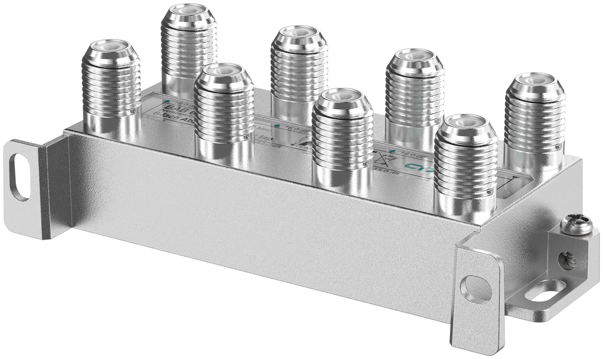BAB 6-03X 6-fach Abzweiger | 13 … 18 dB | 5 … 1800 MHz | Bauform 03