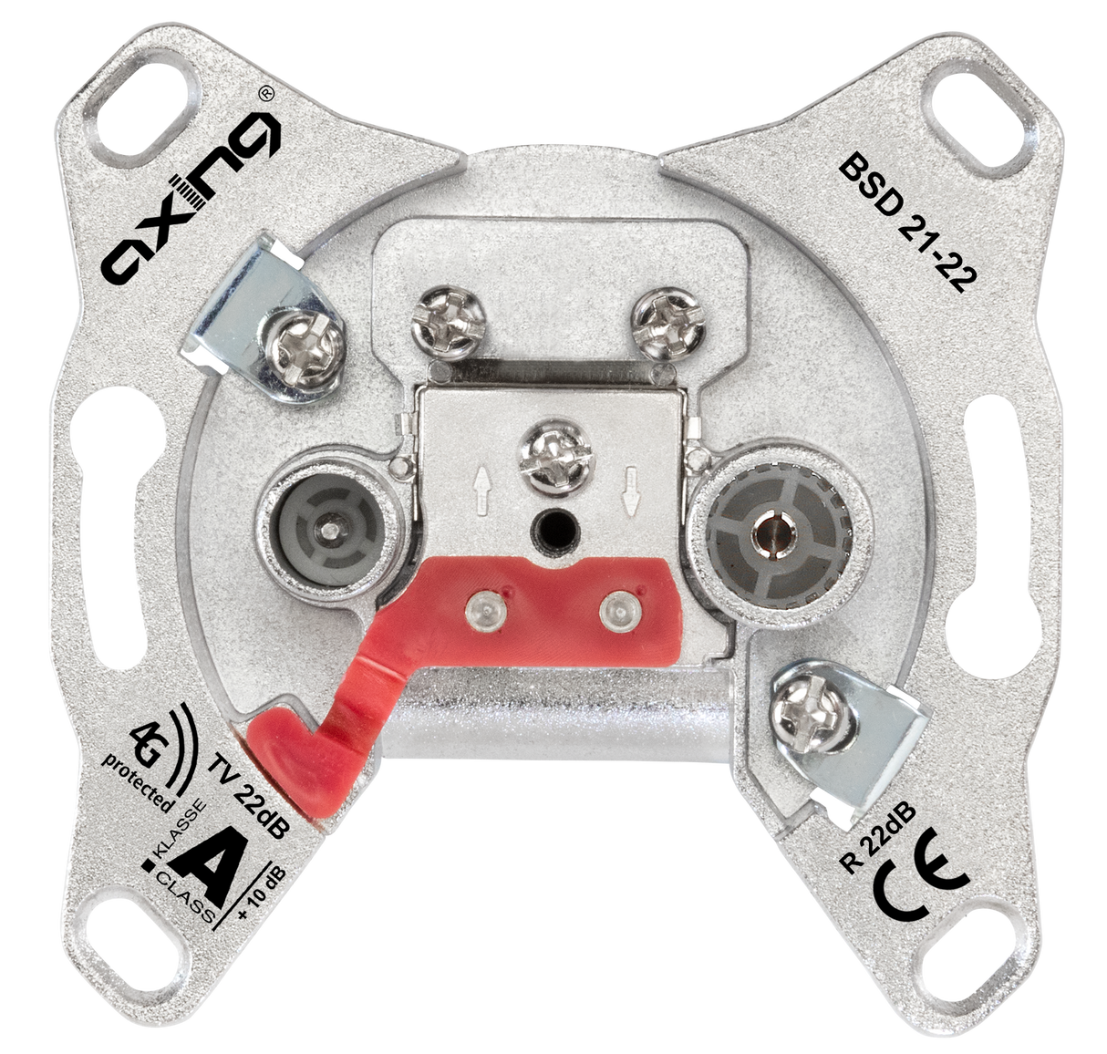 BSD 21-22 Hyperbreitband-Durchgangsdose | 22 dB | 5…1006 MHz | CATV