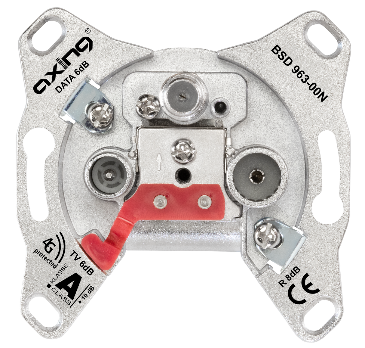 BSD 963-00N Breitband Multimediadose | Stichleitungsdose | 6dB | CATV/DATA/R | Rückkanal 65 MHz