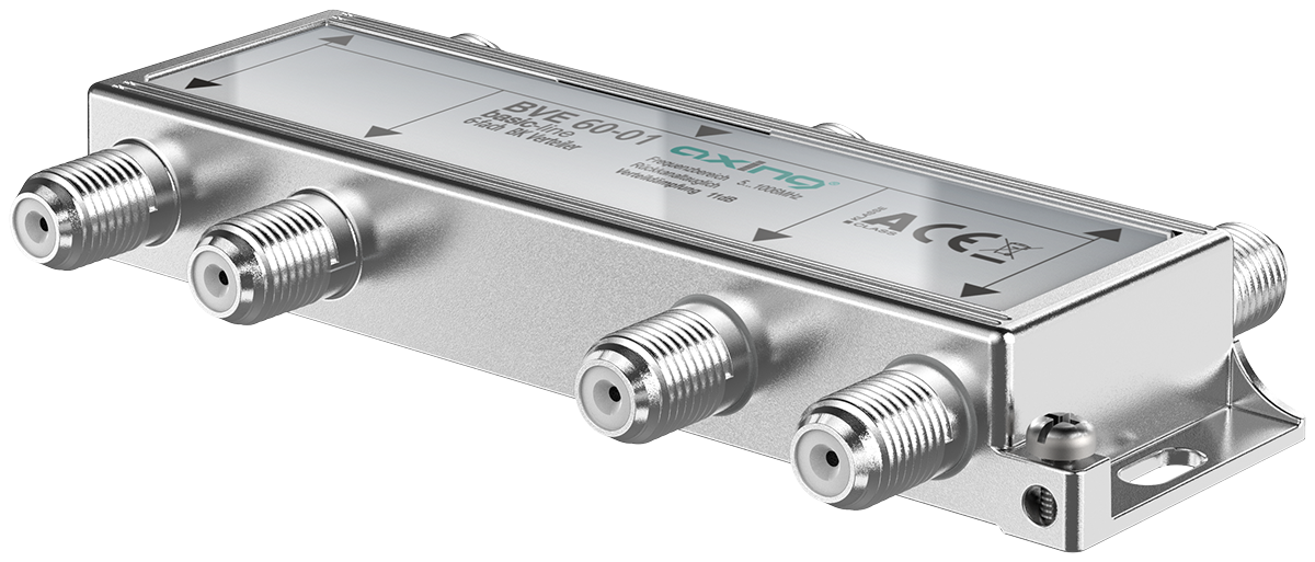 BVE 60-01 6-fach Verteiler | 11dB | F | 5...1006 MHz