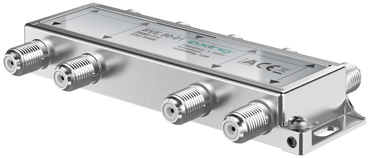 BVE 80-01 8-fach Verteiler | 11.5dB | F | 5...1006 MHz