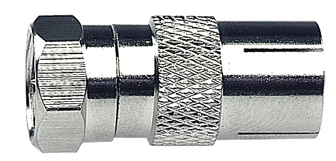 CFA 1-00 Übergangsstück | F-Stecker auf IEC-Buchse