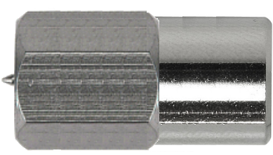 CFA 18-00 Adapter | F-Schraubst - F-Stecker Quickfix