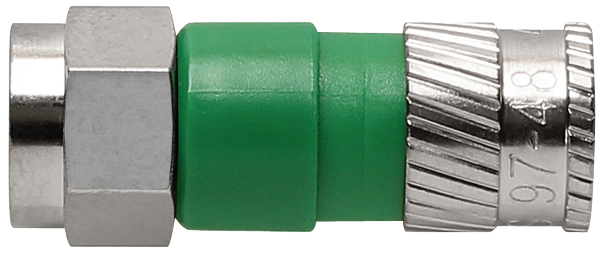 CFS 97-48 Kompression F-Stecker | Dielektr. 4.9mm | Nitin beschichtet