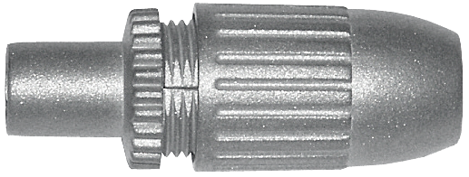 CKS 5-00 Koaxstecker | Klasse A | Vollmetall
