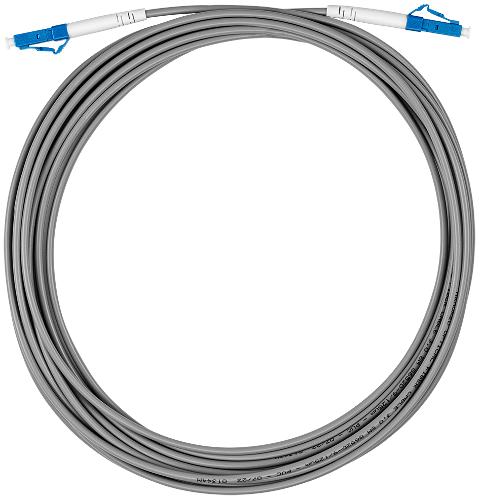 OAK 5-04 Optisches Kabel mit Stahlarmierung | LC/UPC | 5 m