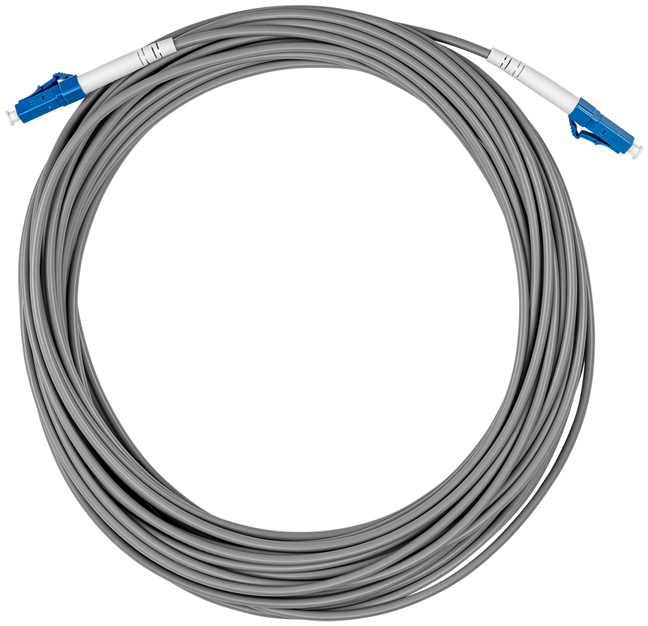 OAK 10-04 Optisches Kabel mit Stahlarmierung | LC/UPC | 10 m