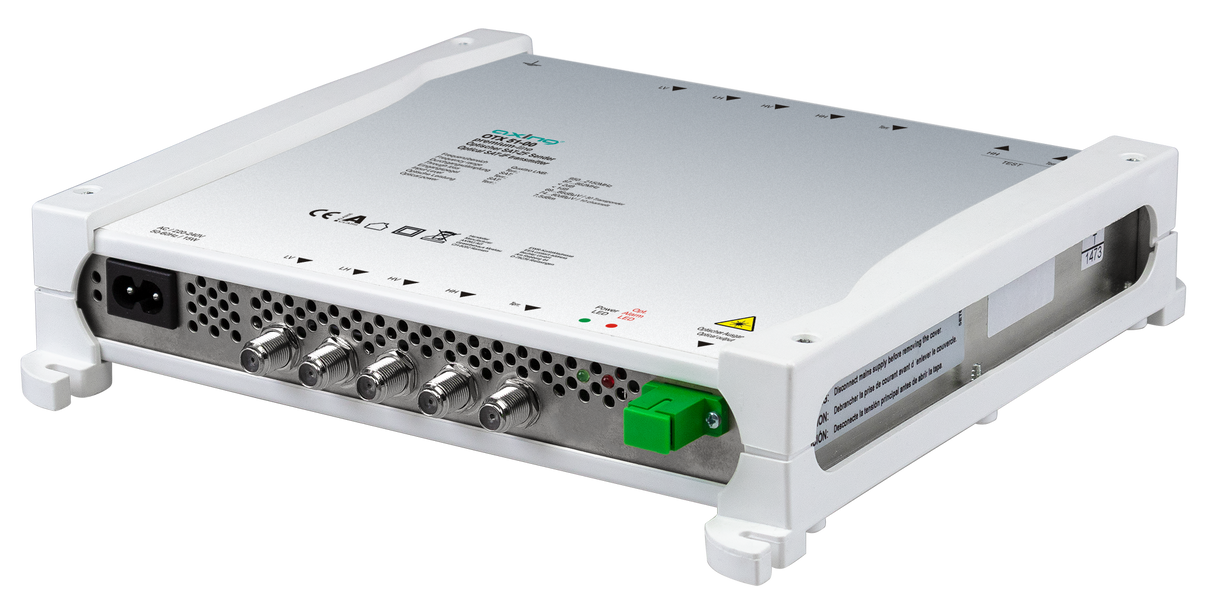 OTX 51-00 Opt. Sender | 4x SAT-ZF + Terr. in Optik | SC/APC | Autom. Verstärkungsregelung