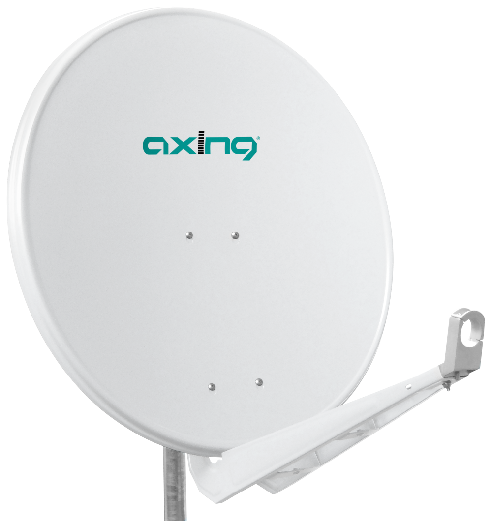 SAA 85-01N Aluminium-Satellitenantenne 85 cm | Lichtgrau