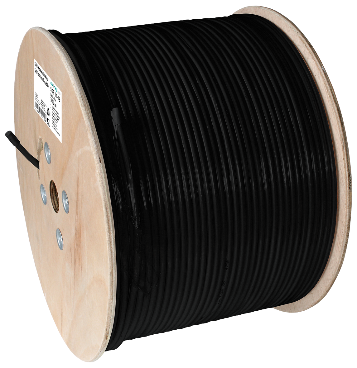 SKB 11-13 RG11 Koaxialkabel | 300m | Cu | A++ | 10dB | D10.3mm | schwarz