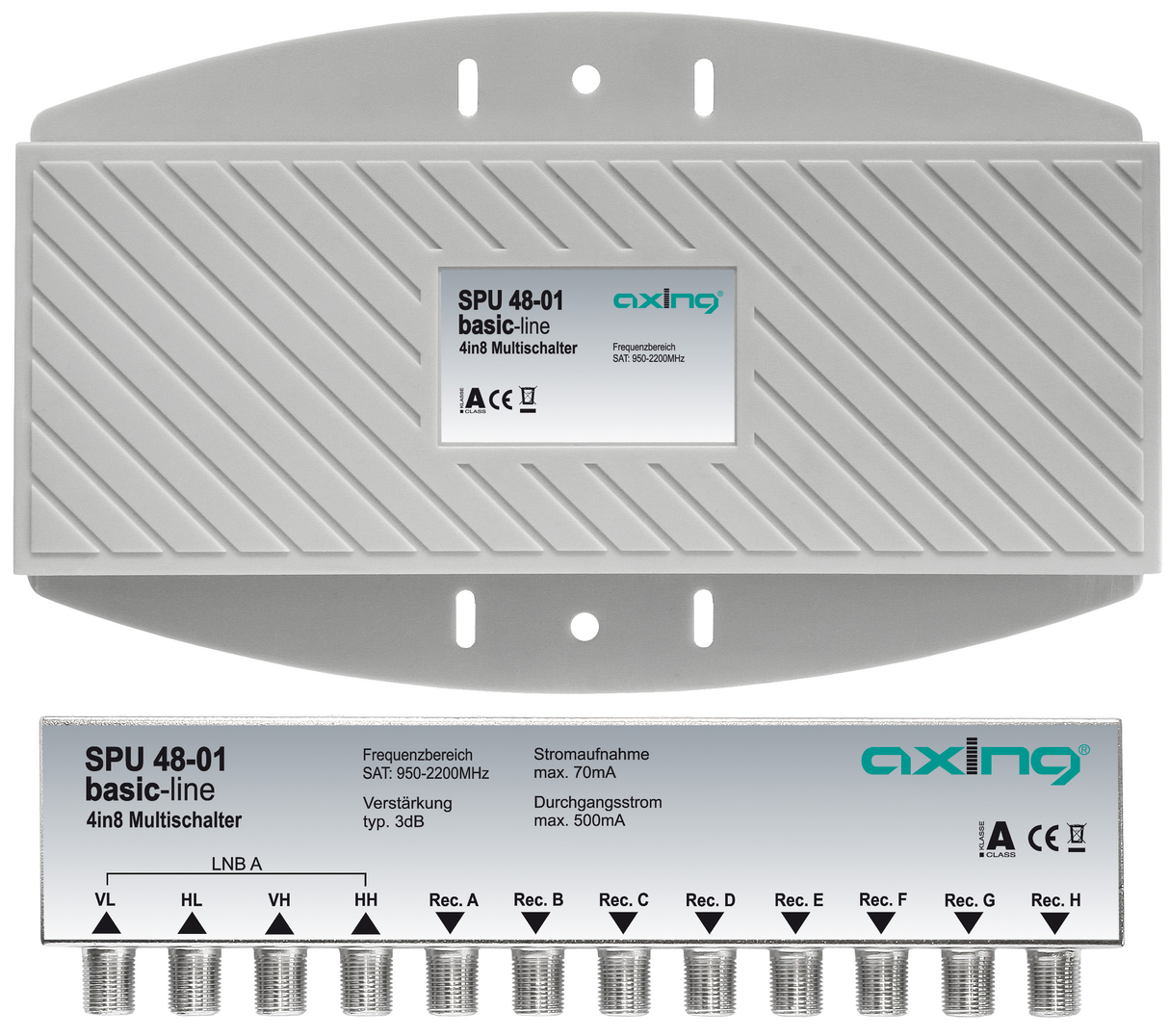 SPU 48-01 Multischalter | 4/8 | im Wetterschutzgehäuse | Basic-Line