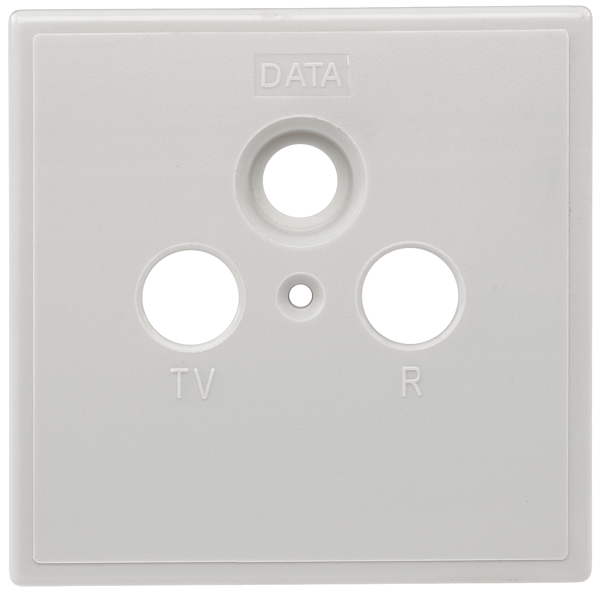 SZU 2-01 Abdeckung | TV/R/DATA | einteilig