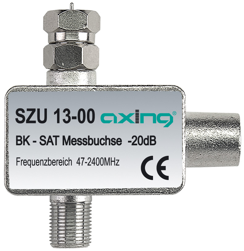 SZU 13-00 Externe Messbuchse | 20dB | BK + SAT